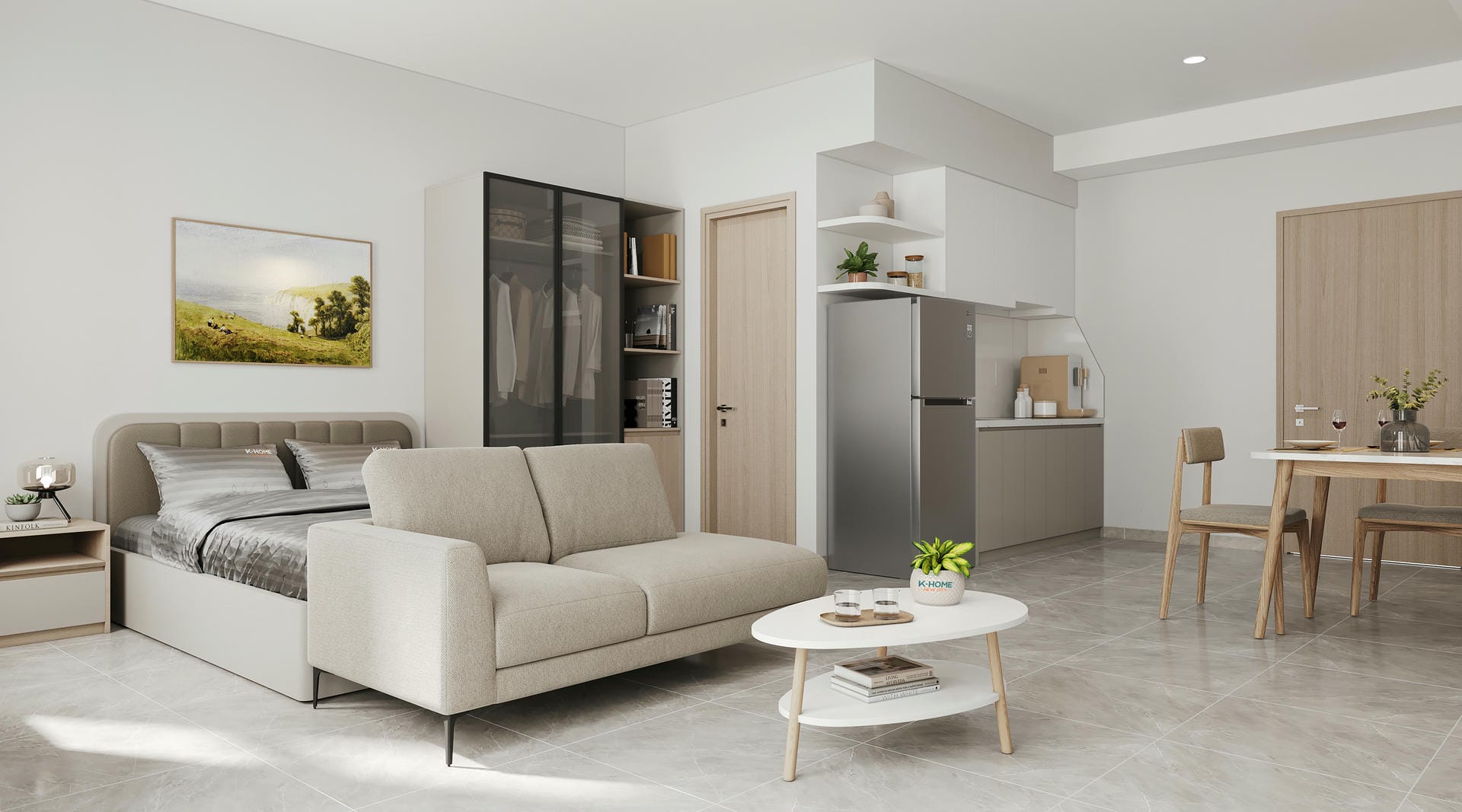 Nhà mẫu K-Home Apartment