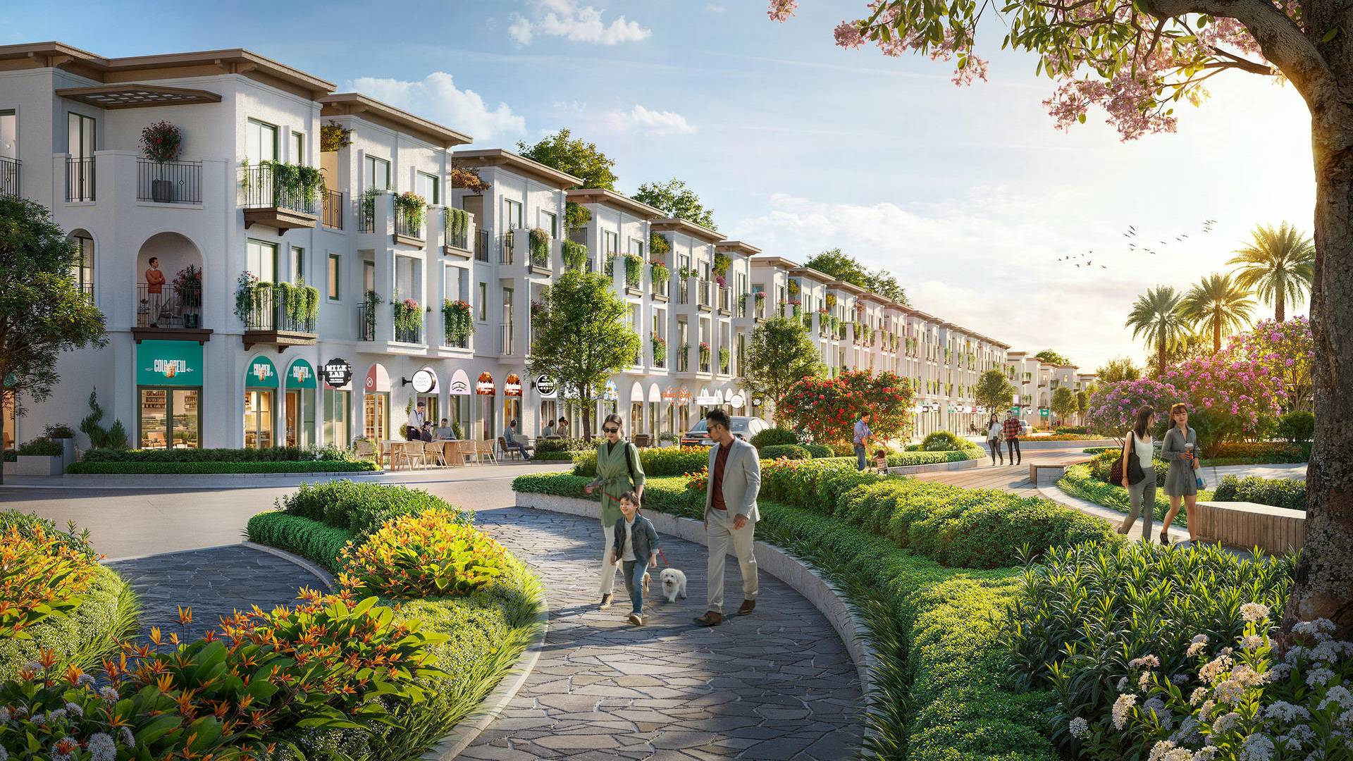 Hồ bơi công viên thời đại - Tiện ích K-Home Apartment