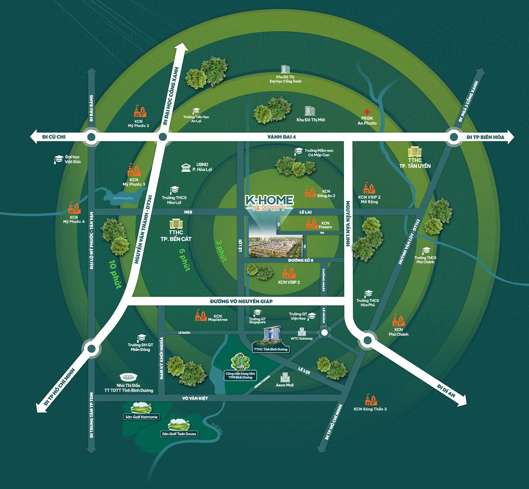 Vị trí dự án K-Home New City