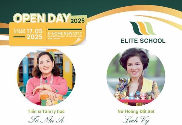 Elite School Open Day 17/5: Trải nghiệm giáo dục song ngữ tại Thủ Dầu Một