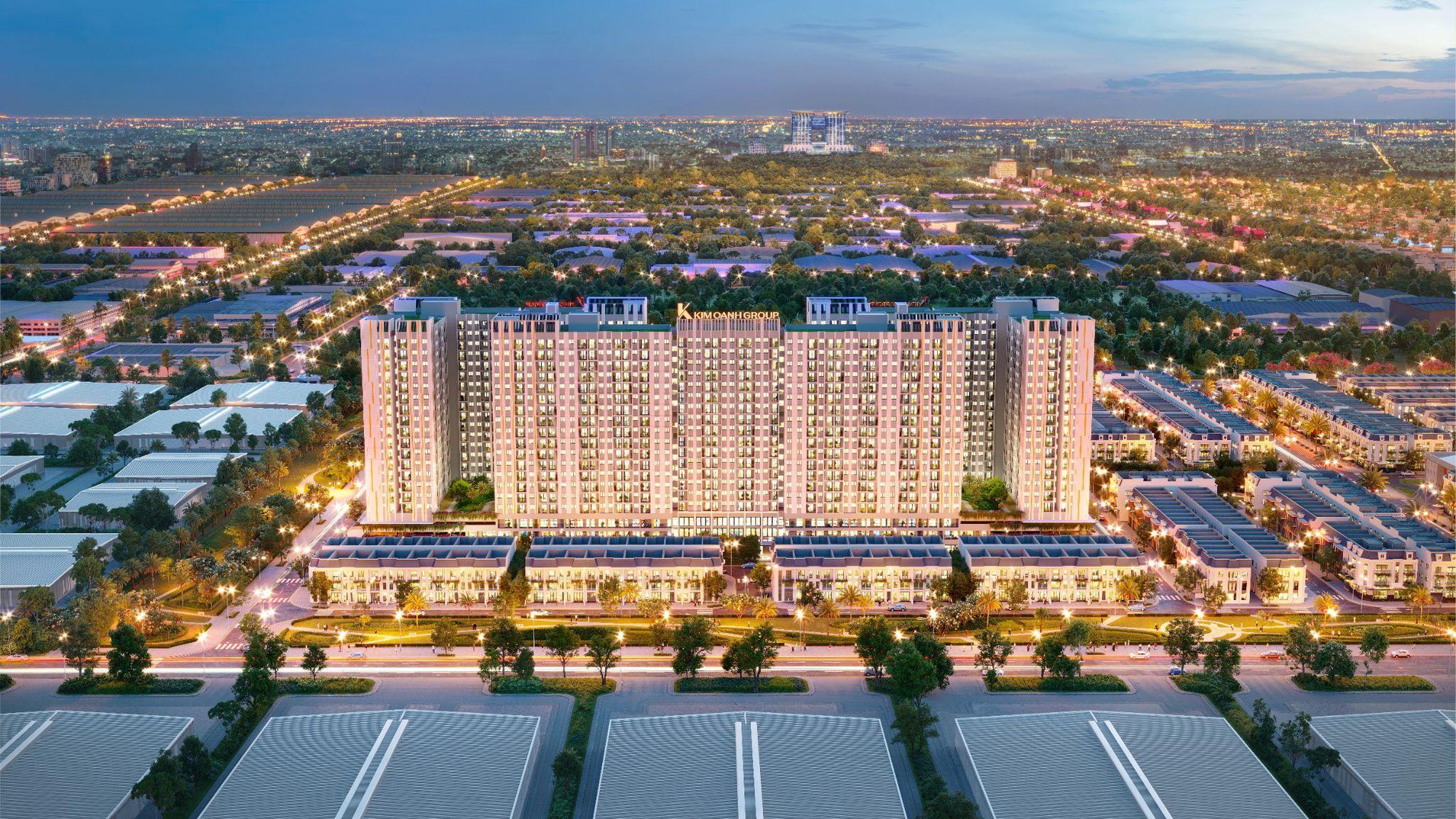 Khu căn hộ K-Home Apartment tọa lạc ngay lõi trung tâm Khu đô thị thành phố mới Bình Dương